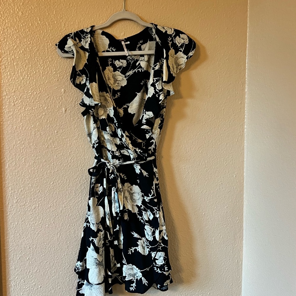 Free People Cross Body Floral Dress
